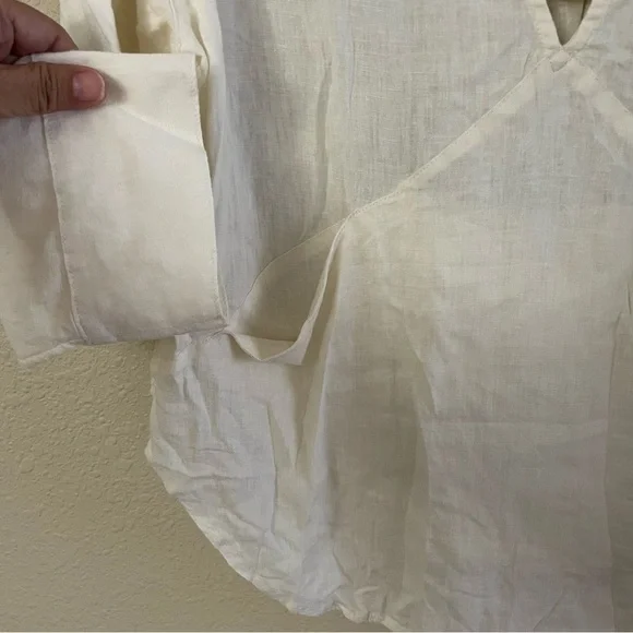 Free People Just Cruisin Pullover Top Blouse Ivory $98 Women's Sz‎ XS NWT B11 - Picture 7 of 12